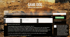 Desktop Screenshot of game-dog.com